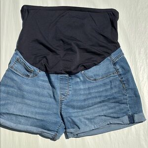 Levi Strauss Size XL - Maternity Denim Shorts